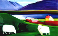 Matthiasdottir, House and Sheep