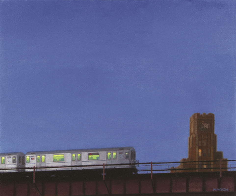 Eric March, Train and Clock Tower