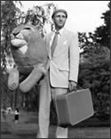 Jonathan Ames + Plushie