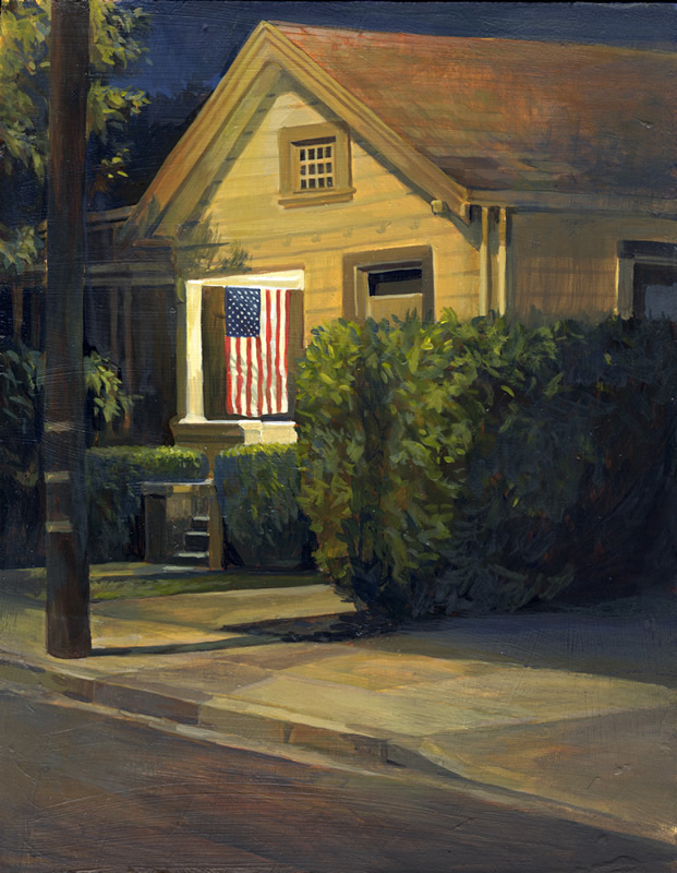 Wayne Jiang, Flag on Porch